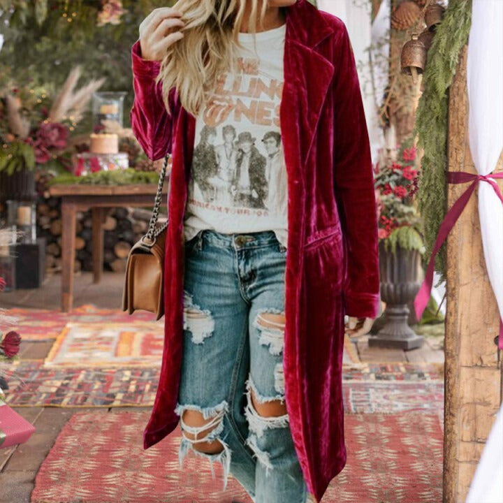 Amaryllis clearance velvet cardigan