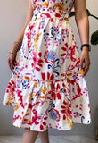 Mix Gorgeous Printed Floral Dress