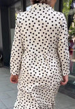 Pearl Polka Dot Dress