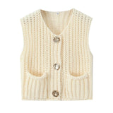 Early Autumn Knitted Vest