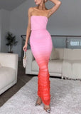 Pink Mesh Dress