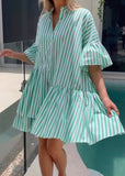 HAYLEY DRESS - GREEN