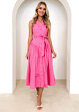 Tiarne Midi Dress - Pink