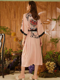 Rose Butterfly Kimono Robe