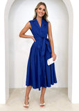 Tiarne Midi Dress - Cobalt