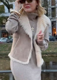 Warm Artificial Fur Vest