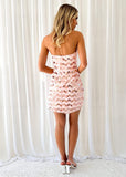 Christelle Strapless Dress - Blush