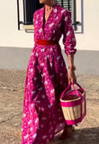 Rose Red Elegant Dress