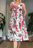 Beautiful Floral Sleeveless Dress