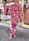 Pink Bohemian Suit