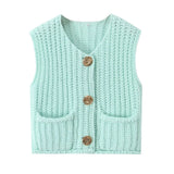 Early Autumn Knitted Vest