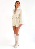 Trisset Playsuit - Cream