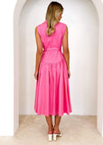 Tiarne Midi Dress - Pink