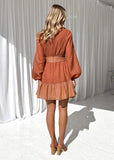 Jolea Dress - Terracotta