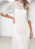 Vivvy Crochet Maxi Dress