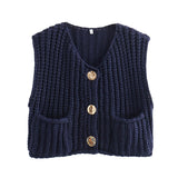 Early Autumn Knitted Vest