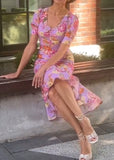 2024 Summer Elegant Retro Floral Dress