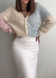 knitted Sequined Sweater