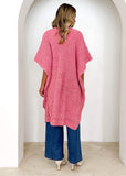 Sharna Sleeveless Cardi - Pink