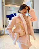 Elegant Fur Collar Coat