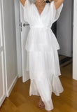 White Tulle Dress