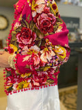 FUCHSIA FLORAL JACKET