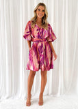 Tyrros Dress - Violet Splash