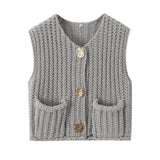 Early Autumn Knitted Vest