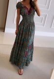 Boho Classic Print Dress