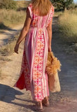 Pink Bohemian Dress