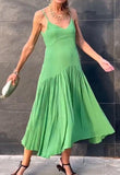 Green Sling Dress