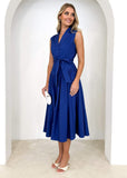 Tiarne Midi Dress - Cobalt