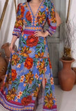 Beautiful Flower Pattern Dress