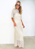 Vivvy Crochet Maxi Dress