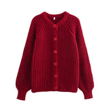 Early Autumn Knitted Coat