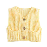 Early Autumn Knitted Vest