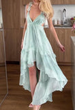 Light Green Elegant Cute Dress