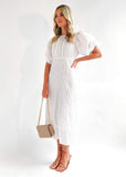 Tallah Midi Dress - Off White