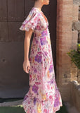 2024 Summer V Neck Floral Dress