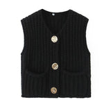 Early Autumn Knitted Vest