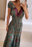 Boho Classic Print Dress