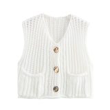 Early Autumn Knitted Vest