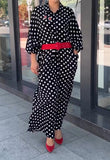 Pearl Polka Dot Dress