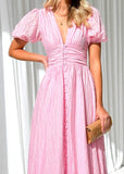 Dunning Midi Dress - Pink