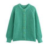 Early Autumn Knitted Coat