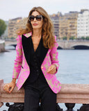 Pink blazer