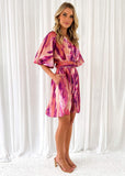 Tyrros Dress - Violet Splash