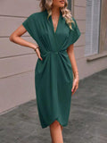 Must-have solid color dress for summer
