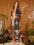 Jungle Animals Kimono Robe