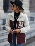 Plush Loose Leopard Double-sided Fleece Jacket